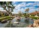 Multiple fountains and pond in community at 8438 N 84Th Pl, Scottsdale, AZ 85258