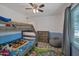 bedroom with a bunk bed and ample floor space at 859 N 54Th Cir, Mesa, AZ 85205