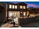 Home exterior showcasing a patio and desert landscaping at 9270 E Thompson Peak Pkwy # 335, Scottsdale, AZ 85255