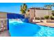 Relaxing pool with waterfall feature at 1331 W Baseline Rd # 316, Mesa, AZ 85202