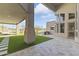 Artificial turf, stone pathway, and built-in BBQ at 14425 S Canyon Dr, Phoenix, AZ 85048