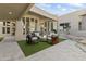 Relaxing patio with fire pit and modern seating at 14425 S Canyon Dr, Phoenix, AZ 85048