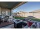 Wonderful backyard with a firepit and play area at 15282 W Mckinley St, Goodyear, AZ 85338