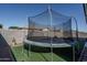 Large backyard trampoline next to the house at 15282 W Mckinley St, Goodyear, AZ 85338