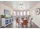 Charming dining room with copper table and leather chairs at 15708 E Chicory Dr, Fountain Hills, AZ 85268