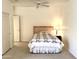 Bright bedroom with ceiling fan and window at 17311 N Havasupai Dr, Surprise, AZ 85374