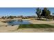 Expansive golf course with water features and desert landscaping at 17311 N Havasupai Dr, Surprise, AZ 85374