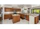 Spacious kitchen boasts granite countertops and stainless steel appliances at 17311 N Havasupai Dr, Surprise, AZ 85374