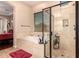 Spa-like bathroom with soaking tub and walk-in shower at 1819 W Magdalena Ln, Phoenix, AZ 85041