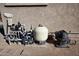 Close-up view of a clean and organized pool filter system at 20226 N 260Th Dr, Buckeye, AZ 85396