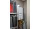 Interior view of a newer Rheem water heater at 20226 N 260Th Dr, Buckeye, AZ 85396