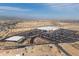 Shopping center and highway view from above at 22568 W Gardenia Dr, Buckeye, AZ 85326