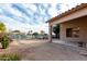 Backyard oasis with lake view and spacious patio at 2625 N 110Th Dr, Avondale, AZ 85392