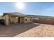 Large backyard with block wall and patio at 3244 W Cedar Ridge Rd, Phoenix, AZ 85083