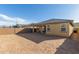 Large backyard with block wall and patio at 3244 W Cedar Ridge Rd, Phoenix, AZ 85083