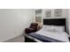 Bedroom with a double bed and recliner chair at 3244 W Cedar Ridge Rd, Phoenix, AZ 85083