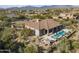 Luxury home with pool; mountain backdrop at 36549 N Porta Nuova Rd, Scottsdale, AZ 85262