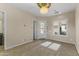 Spacious bedroom with carpeted floor and private access at 36549 N Porta Nuova Rd, Scottsdale, AZ 85262