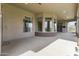 Spacious covered patio with multiple sliding glass doors at 36549 N Porta Nuova Rd, Scottsdale, AZ 85262