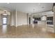 Open dining area with a view of the entryway and kitchen at 36549 N Porta Nuova Rd, Scottsdale, AZ 85262