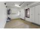Garage with built-in storage and epoxy flooring at 36549 N Porta Nuova Rd, Scottsdale, AZ 85262