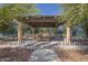 Relaxing pavilion with seating and bike racks at 42432 W Abbey Rd, Maricopa, AZ 85138