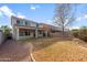 Landscaped backyard with gravel and grass at 826 E Bradstock Way, San Tan Valley, AZ 85140
