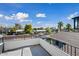 Private rooftop deck with city views at 1010 E Indianola Ave, Phoenix, AZ 85014