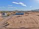 Aerial view showing a single-Gathering home on a large lot at 10991 W Hilltop Dr, Casa Grande, AZ 85193