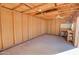 Workshop with wooden walls and ceiling at 10991 W Hilltop Dr, Casa Grande, AZ 85193