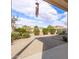 Landscaped backyard with flagstone patio at 1154 W Lowell Dr, San Tan Valley, AZ 85140