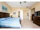 Spacious Primary bedroom with ensuite bathroom and walk-in closet at 13105 W Micheltorena Dr, Sun City West, AZ 85375