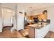 Kitchen with stainless steel appliances and wood cabinets at 1486 E Augusta Ave, Chandler, AZ 85249