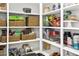 Well-organized pantry with ample shelving and storage at 17855 W Thistle Landing Dr, Goodyear, AZ 85338