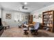 Relaxing living room with comfy seating and built-in shelving at 21809 N 39Th St, Phoenix, AZ 85050