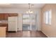 Dining area with sliding glass doors leading to the patio at 244 W Wier Ave, Phoenix, AZ 85041