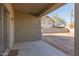 Covered patio with view of backyard at 244 W Wier Ave, Phoenix, AZ 85041