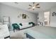 Main bedroom featuring a sitting area and ensuite bathroom access at 26123 N 20Th Dr, Phoenix, AZ 85085