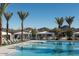 Expansive community pool with cabanas and mountain views at 26123 N 20Th Dr, Phoenix, AZ 85085