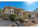 One-story home with desert landscaping and a two-car garage at 31847 N 53Rd St, Cave Creek, AZ 85331