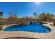 Inviting kidney-shaped pool with waterfall feature at 31847 N 53Rd St, Cave Creek, AZ 85331