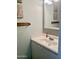 Clean bathroom with single vanity and mirror at 3329 W Mcrae Way # 4, Phoenix, AZ 85027