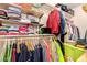 Well-organized closet with ample shelving and hanging space at 3519 W Emig Rd, Phoenix, AZ 85053