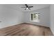 Bright bedroom with bay window and wood-look floors at 3815 E Cortez St, Phoenix, AZ 85028