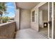 Private patio with access to interior and views of complex at 3830 E Lakewood E Pkwy # 2047, Phoenix, AZ 85048