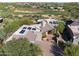 Modern home with solar panels and desert landscaping at 39349 N 107Th Way, Scottsdale, AZ 85262