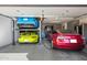 Garage with car lift and electric car charging station at 39349 N 107Th Way, Scottsdale, AZ 85262