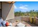 Relaxing patio with seating area and desert landscaping at 39349 N 107Th Way, Scottsdale, AZ 85262