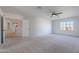 Large bedroom with carpeted floors and ceiling fan at 4615 E Bent Tree Dr, Cave Creek, AZ 85331