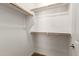 Roomy closet with hanging rods and shelves at 5720 S Wildrose --, Mesa, AZ 85212